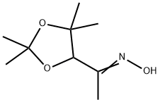 (Z)-N-[1-(2,2,5,5-tetramethyl-1,3-dioxolan-4-yl)ethylidene]hydroxylamine Struktur