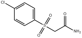 2-[(4-chlorophenyl)sulfonyl]acetamide Struktur