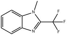 1-甲基-2-(三氟甲基)-1H-苯并[D]咪唑, 384-46-3, 結(jié)構(gòu)式