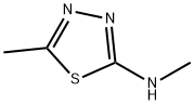 N,5-Dimethyl-1,3,4-thiadiazol-2-amine Struktur