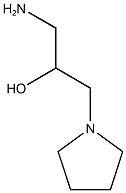 1-amino-3-(1-pyrrolidinyl)-2-propanol(SALTDATA: FREE) Struktur