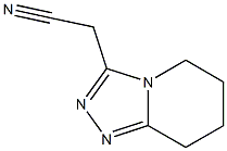 1,2,4-Triazolo[4,3-a]pyridine-3-acetonitrile,5,6,7,8-tetrahydro-(9CI) Struktur