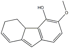 6-methoxy-4,4a-dihydro-3H-fluoren-5-ol Struktur