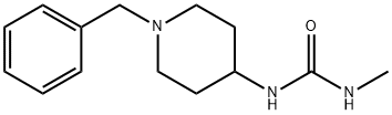 1-(1-benzylpiperidin-4-yl)-3-methylurea Struktur