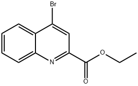 Ethyl 4-broMoquinoline-2-carboxylate Struktur