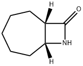 (1S,7R)-8-azabicyclo[5.2.0]nonan-9-one Struktur