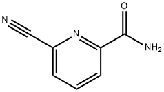 2-Pyridinecarboxamide,6-cyano-(9CI) Struktur