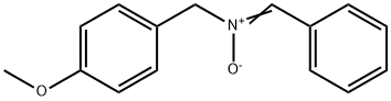 (Z)-[(4-methoxyphenyl)methyl](oxido)(phenylmethylidene)azanium Struktur