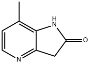 7-Methyl-4-aza-2-oxindole Struktur