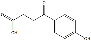 4-(4-Hydroxyphenyl)-4-oxobutanoic acid Struktur