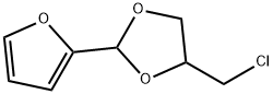 1,3-Dioxolane,4-(chloromethyl)-2-(2-furanyl)-(9CI) Struktur