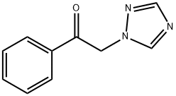 Ethanone, 1-phenyl-2-(1H-1,2,4-triazol-1-yl)- Struktur