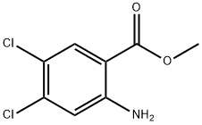 2-aMino-4,5-dichloro-benzoic acid Methyl ester Struktur