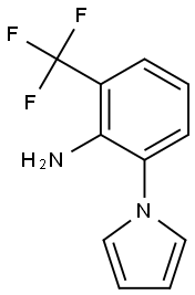 2-(1H-pyrrol-1-yl)-6-(trifluoromethyl)aniline Struktur