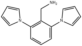 [2,6-bis(1H-pyrrol-1-yl)phenyl]methanamine Struktur