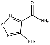 1,2,5-Thiadiazole-3-carboxamide,4-amino-(7CI) Struktur