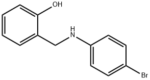 α-(p-Bromoanilino)-o-cresol Struktur