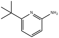 6-叔丁基-2氨基吡啶 結構式