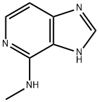 1H-Imidazo[4,5-c]pyridin-4-amine,N-methyl-(9CI) Struktur