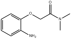 2-(2-aminophenoxy)-N,N-dimethylacetamide Struktur