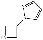 1-(3-azetidinyl)-1H-pyrazole(SALTDATA: 2HCl) Struktur