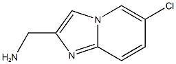 {6-chloroimidazo[1,2-a]pyridin-2-yl}methanamine Struktur