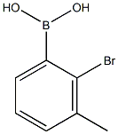 (2-bromo-3-methylphenyl)boronic acid Structure