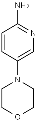 5-MORPHOLIN-4-YLPYRIDIN-2-AMINE Struktur