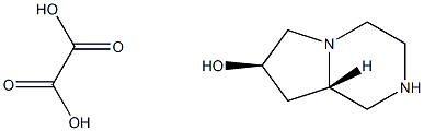 (7r,8as)-octahydropyrrolo[1,2-a]piperazin-7-ol: oxalic acid Struktur