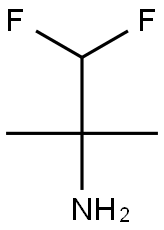 1,1-difluoro-2-methylpropan-2-amine Struktur