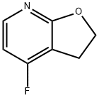 4‐fluoro‐2H,3H‐furo[2,3‐b]pyridine Struktur