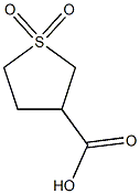 1,1-dioxo-1lambda6-thiolane-3-carboxylic acid Struktur