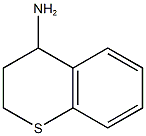 3,4-Dihydro-2H-1-benzothiopyran-4-amine Struktur