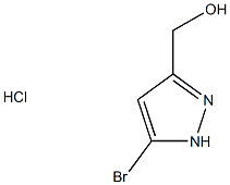 (5-bromo-1h-pyrazol-3-yl)methanol hcl Struktur