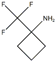 1-(trifluoromethyl)cyclobutan-1-amine Struktur