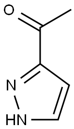 1-(1H-pyrazol-3-yl)ethan-1-one Struktur