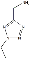 1-(2-ethyl-2H-1,2,3,4-tetrazol-5-yl)methanamine Struktur