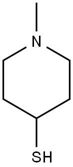 1-methylpiperidine-4-thiol Struktur