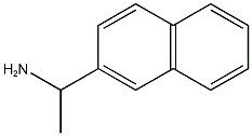 1-(naphthalen-2-yl)ethan-1-amine Struktur