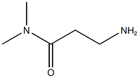 3-amino-N,N-dimethylpropanamide Struktur