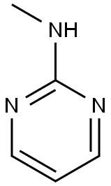 N-methylpyrimidin-2-amine Struktur