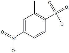 2-methyl-4-nitrobenzenesulfonyl chloride Struktur