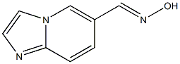 (E)-N-({imidazo[1,2-a]pyridin-6-yl}methylidene)hydroxylamine Struktur