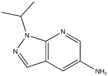 1-(propan-2-yl)-1H-pyrazolo[3,4-b]pyridin-5-amine Struktur