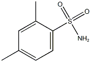 2,4-dimethylbenzene-1-sulfonamide Struktur