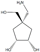 (1R,2S,4s)-4-(aminomethyl)-4-(hydroxymethyl)cyclopentane-1,2-diol|