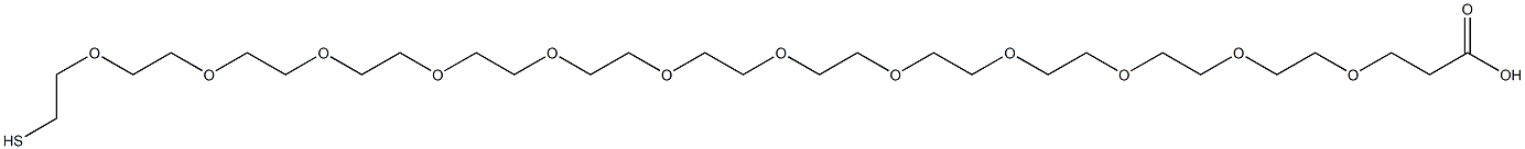 HS-PEG12-CH2CH2COOH 結(jié)構(gòu)式