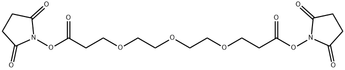 alpha, oMega-DisucciniMidyl diethylene glycol Struktur