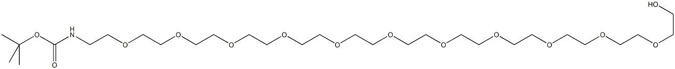 O-[2-(Boc-amino)ethyl]polyethylene  glycol  3,000 Struktur