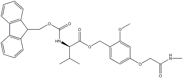 Fmoc-D-Val-AC TG Struktur